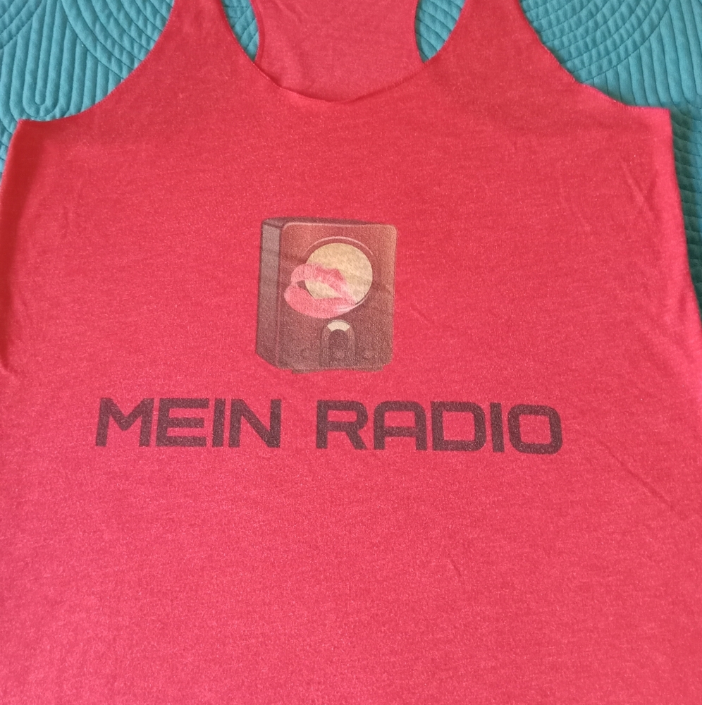 Heavy Metal Industrial Rammstein Band Women's Tank Top MEIN RADIO XL